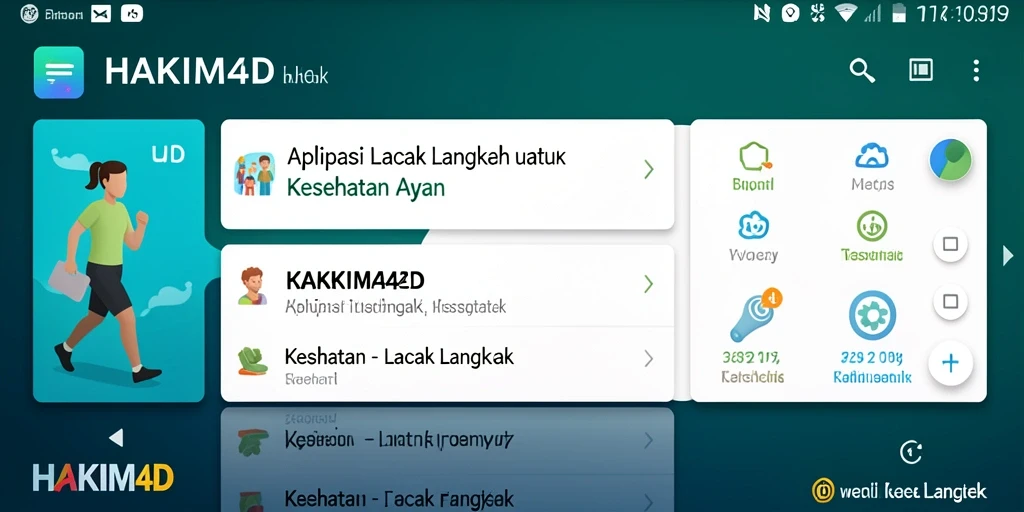 Tampilan antarmuka HAKIM4D yang intuitif dan mudah digunakan.