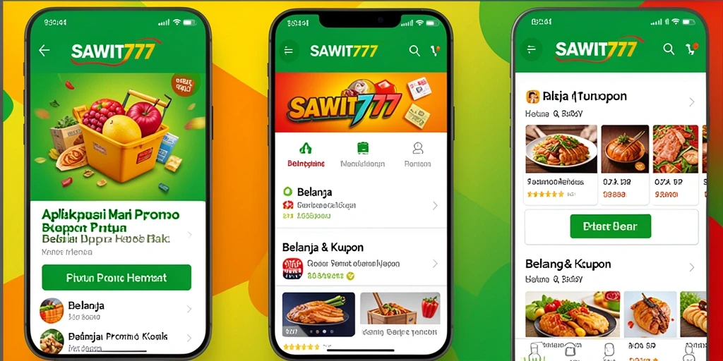 Antarmuka SAWIT777 dengan berbagai promo menarik