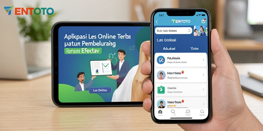 Tampilan antarmuka TENTOTO yang interaktif dan mudah dinavigasi.